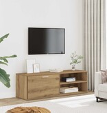 VidaXL Tv-meubel 120x34x37 cm bewerkt hout artisanaal eikenkleur