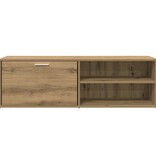 VidaXL Tv-meubel 120x34x37 cm bewerkt hout artisanaal eikenkleur