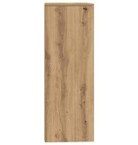 VidaXL Dressoir met 6 lades 50x34x96 cm bewerkt hout artisanaal eiken