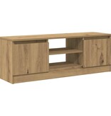 VidaXL Tv-meubel 102x30x36 cm bewerkt hout artisanaal eikenkleur