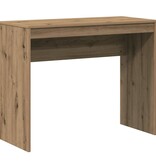 VidaXL Bureau 90x40x72 cm bewerkt hout artisanaal eikenkleur
