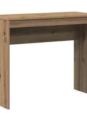 VidaXL Bureau 90x40x72 cm bewerkt hout artisanaal eikenkleur