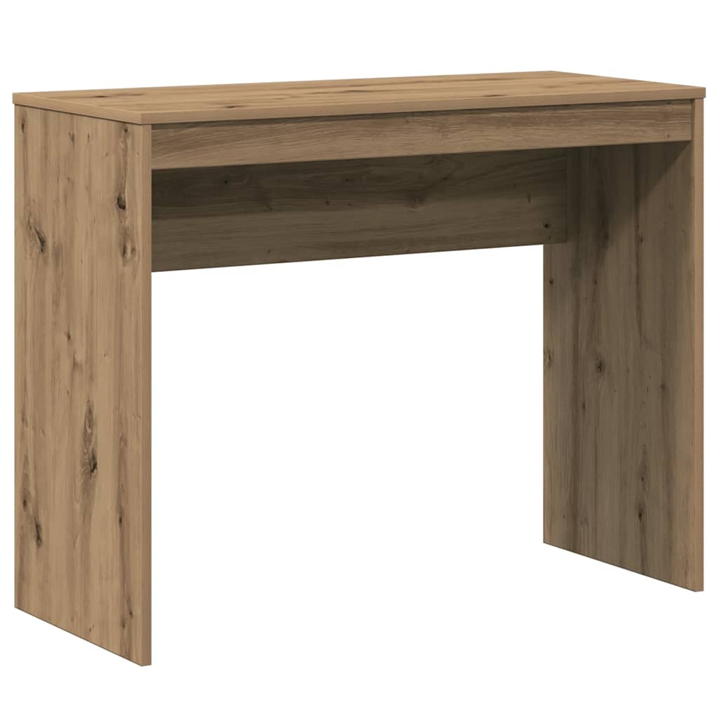 VidaXL Bureau 90x40x72 cm bewerkt hout artisanaal eikenkleur