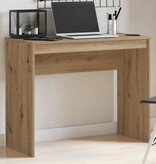VidaXL Bureau 90x40x72 cm bewerkt hout artisanaal eikenkleur