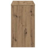 VidaXL Bureau 90x40x72 cm bewerkt hout artisanaal eikenkleur