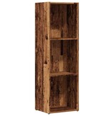 VidaXL Boekenkast 36x30x114 cm bewerkt hout oud houtkleurig