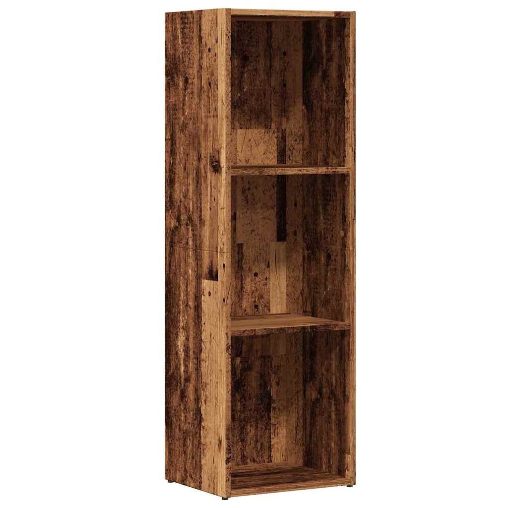 VidaXL Boekenkast 36x30x114 cm bewerkt hout oud houtkleurig