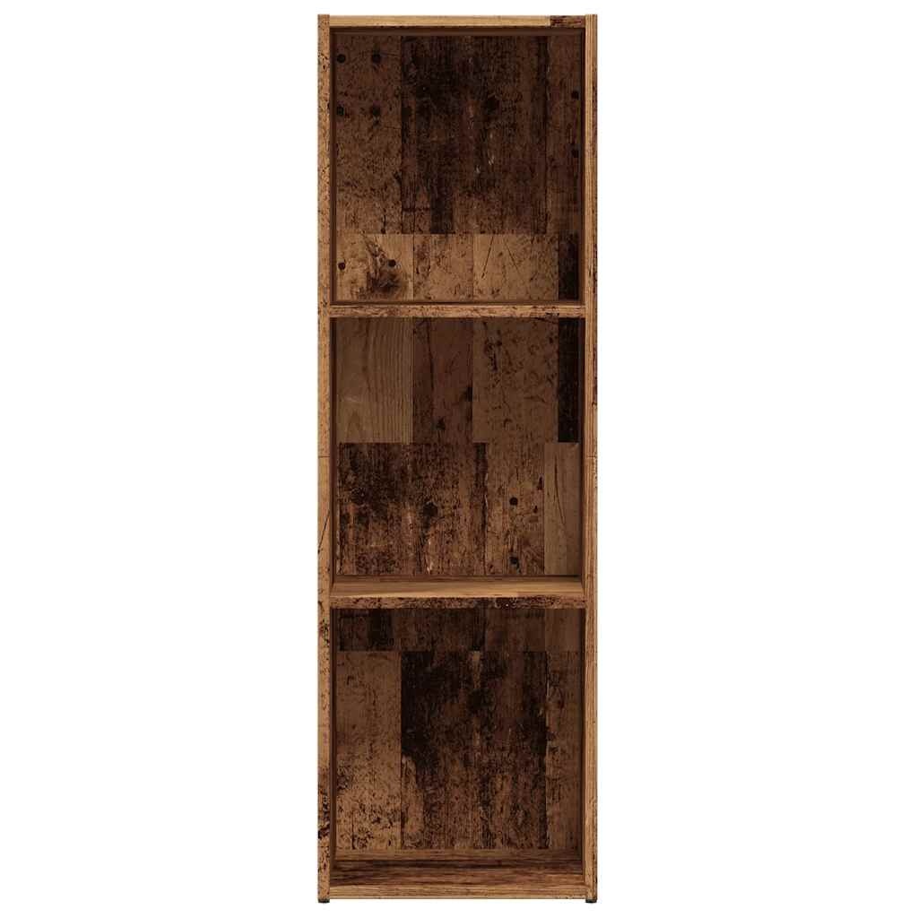 VidaXL Boekenkast 36x30x114 cm bewerkt hout oud houtkleurig
