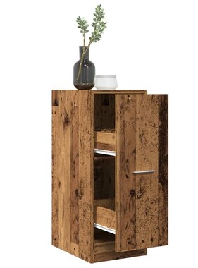 VidaXL Apothekerskast 30x41x77,5 cm bewerkt hout oud houtkleurig