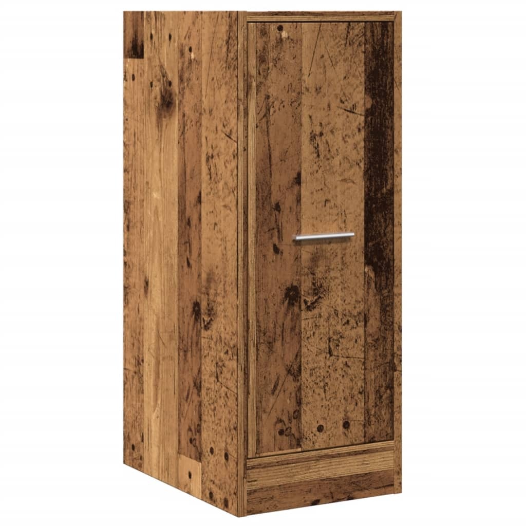 VidaXL Apothekerskast 30x41x77,5 cm bewerkt hout oud houtkleurig
