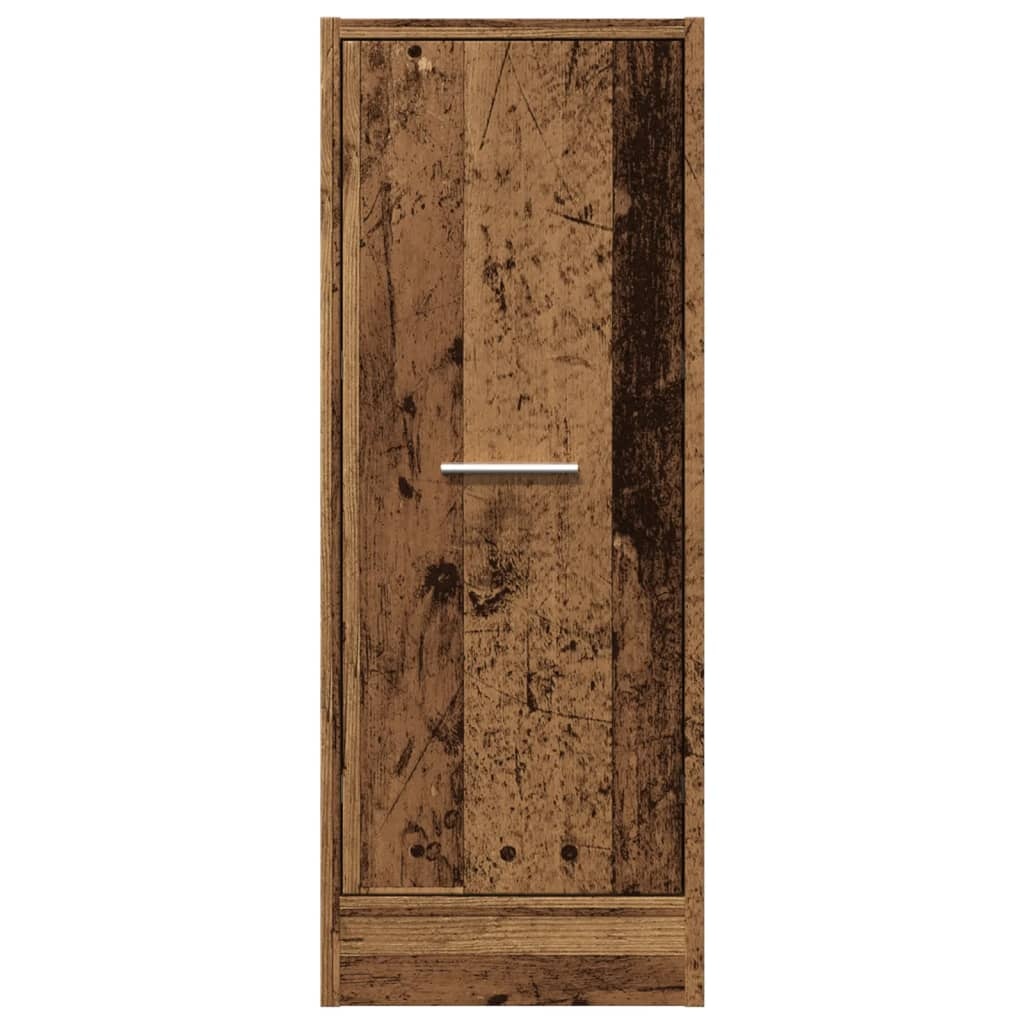 VidaXL Apothekerskast 30x41x77,5 cm bewerkt hout oud houtkleurig