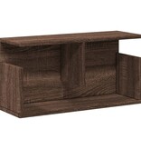 VidaXL Wandkast 60x20x30 cm bewerkt hout bruin eikenkleurig