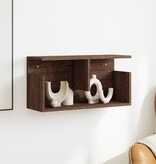 VidaXL Wandkast 60x20x30 cm bewerkt hout bruin eikenkleurig