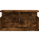 VidaXL Wandkast 60x20x30 cm bewerkt hout gerookt eikenkleurig