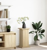 VidaXL Sokkel met opbergruimte 31x30x60 cm bewerkt hout sonoma eiken