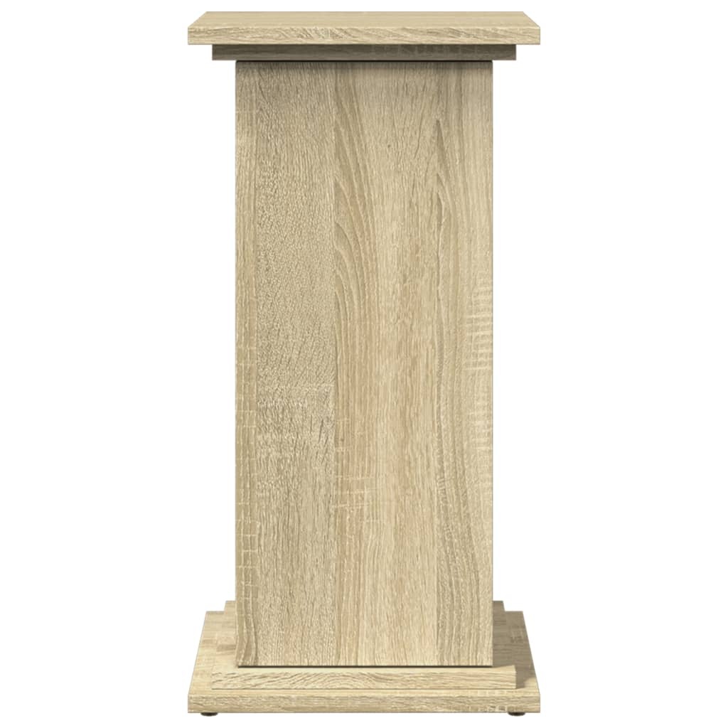 VidaXL Sokkel met opbergruimte 31x30x60 cm bewerkt hout sonoma eiken