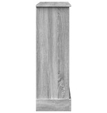 VidaXL Haardombouw 90x30x90 cm bewerkt hout grijs sonoma eikenkleur