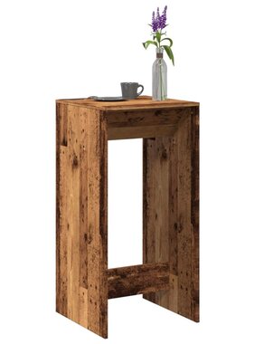 VidaXL Bartafel 51x50x103,5 cm bewerkt hout oud houtkleurig