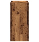 VidaXL Bartafel 51x50x103,5 cm bewerkt hout oud houtkleurig