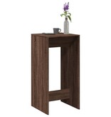 VidaXL Bartafel 51x50x103,5 cm bewerkt hout bruin eikenkleurig