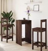 VidaXL Bartafel 51x50x103,5 cm bewerkt hout bruin eikenkleurig