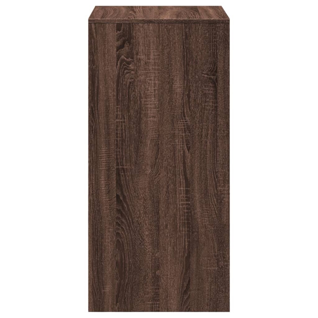 VidaXL Bartafel 51x50x103,5 cm bewerkt hout bruin eikenkleurig
