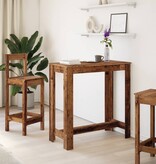 VidaXL Bartafel 102x50x103,5 cm bewerkt hout oud houtkleurig