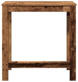 VidaXL Bartafel 102x50x103,5 cm bewerkt hout oud houtkleurig
