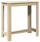 VidaXL Bartafel 102x50x103,5 cm bewerkt hout sonoma eikenkleurig