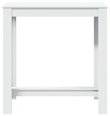 VidaXL Bartafel 102x50x103,5 cm bewerkt hout wit