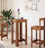 VidaXL Bartafel 51x50x103,5 cm bewerkt hout oud houtkleurig