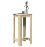 VidaXL Bartafel 51x50x103,5 cm bewerkt hout sonoma eikenkleurig