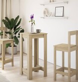 VidaXL Bartafel 51x50x103,5 cm bewerkt hout sonoma eikenkleurig