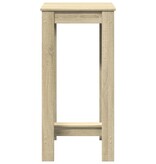 VidaXL Bartafel 51x50x103,5 cm bewerkt hout sonoma eikenkleurig