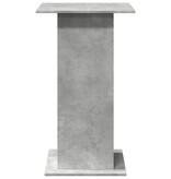 VidaXL Bartafel met opbergruimte 60x60x102 cm bewerkt hout betongrijs