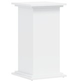 VidaXL Plantenstandaard 33x33x60 cm bewerkt hout wit