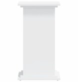 VidaXL Plantenstandaard 33x33x60 cm bewerkt hout wit
