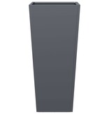 VidaXL Plantenbak 35x35x75 cm staal antracietkleurig