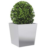 VidaXL Plantenbak 50x50x50 cm gegalvaniseerd staal