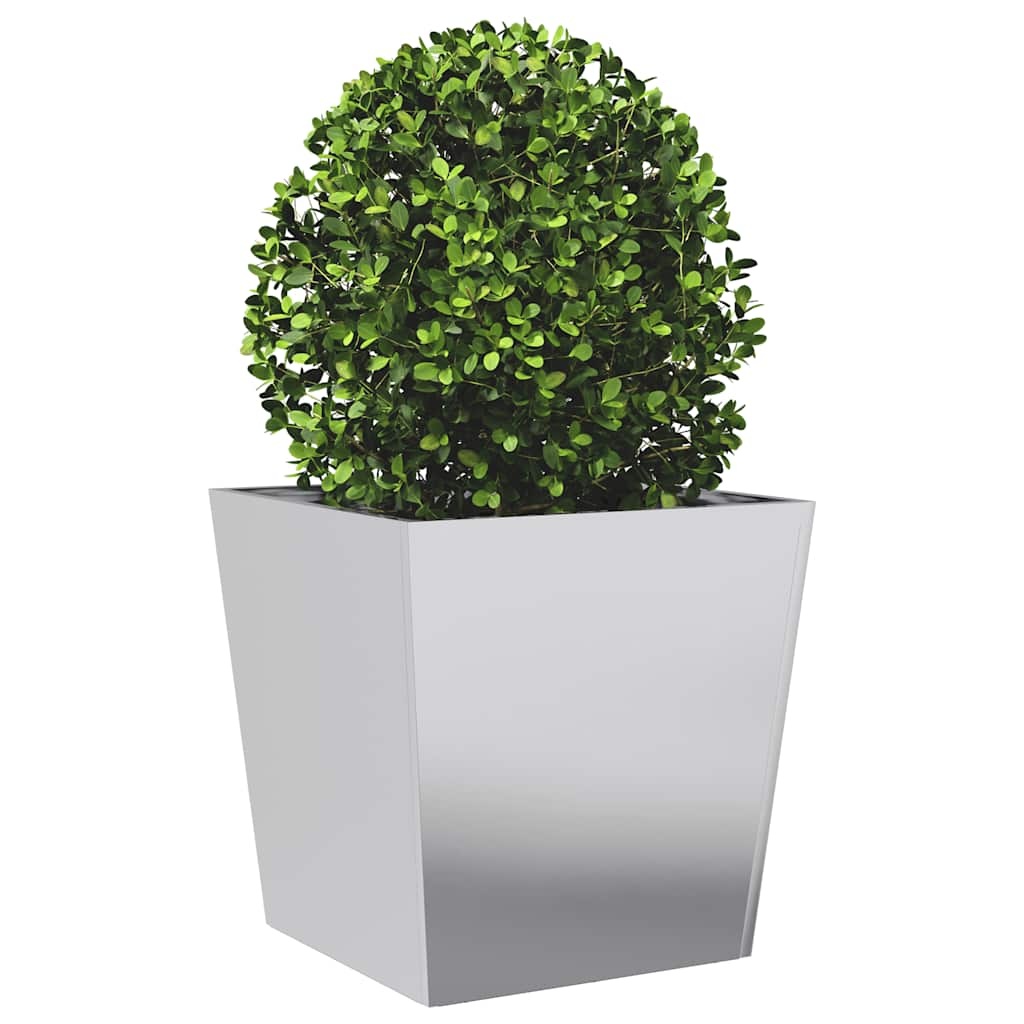 VidaXL Plantenbak 50x50x50 cm gegalvaniseerd staal