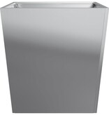 VidaXL Plantenbak 50x50x50 cm gegalvaniseerd staal