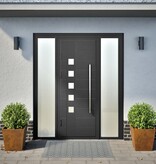 VidaXL Plantenbakken 2 st 40x40x40 cm weervast staal