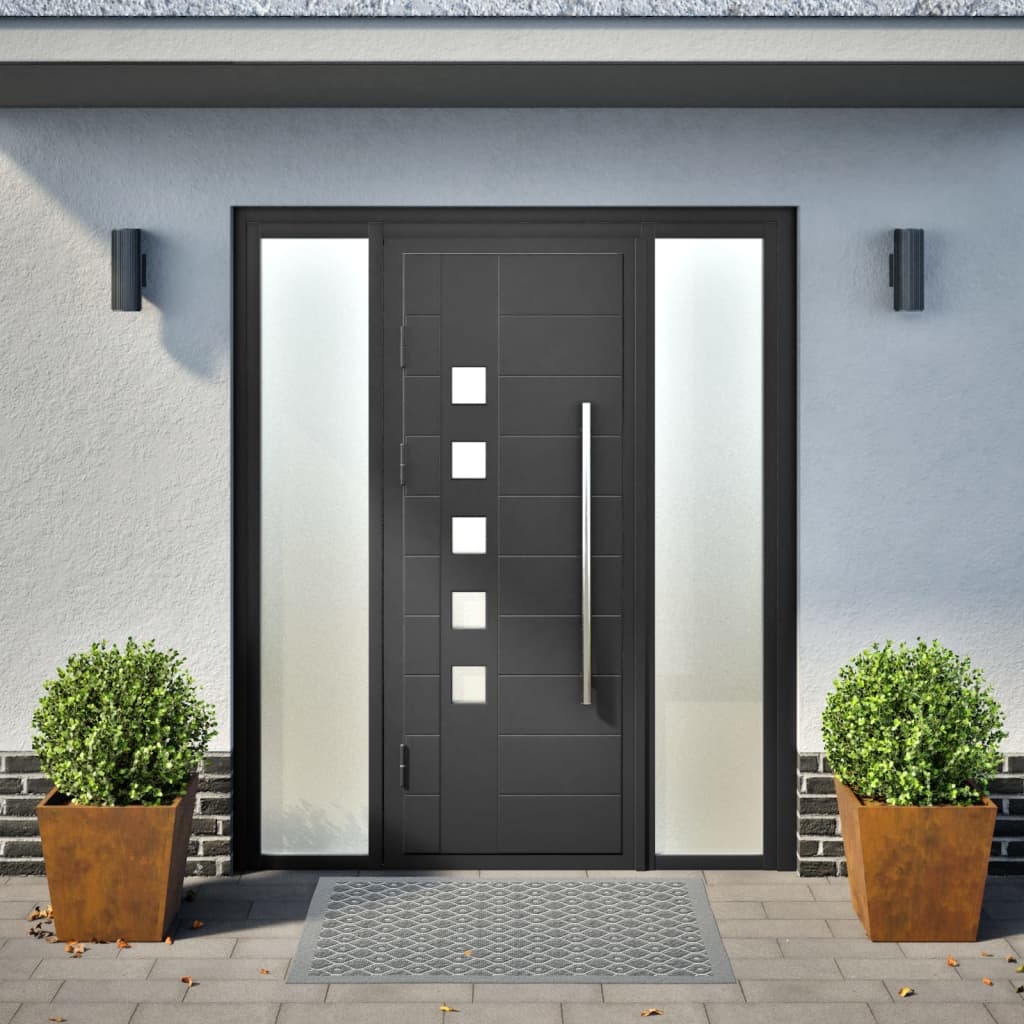 VidaXL Plantenbakken 2 st 40x40x40 cm weervast staal