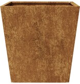 VidaXL Plantenbakken 2 st 40x40x40 cm weervast staal