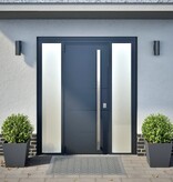 VidaXL Plantenbakken 2 st 40x40x40 cm staal antracietkleurig