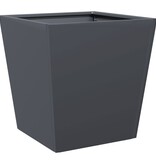 VidaXL Plantenbak 40x40x40 cm staal antracietkleurig