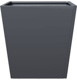 VidaXL Plantenbak 40x40x40 cm staal antracietkleurig