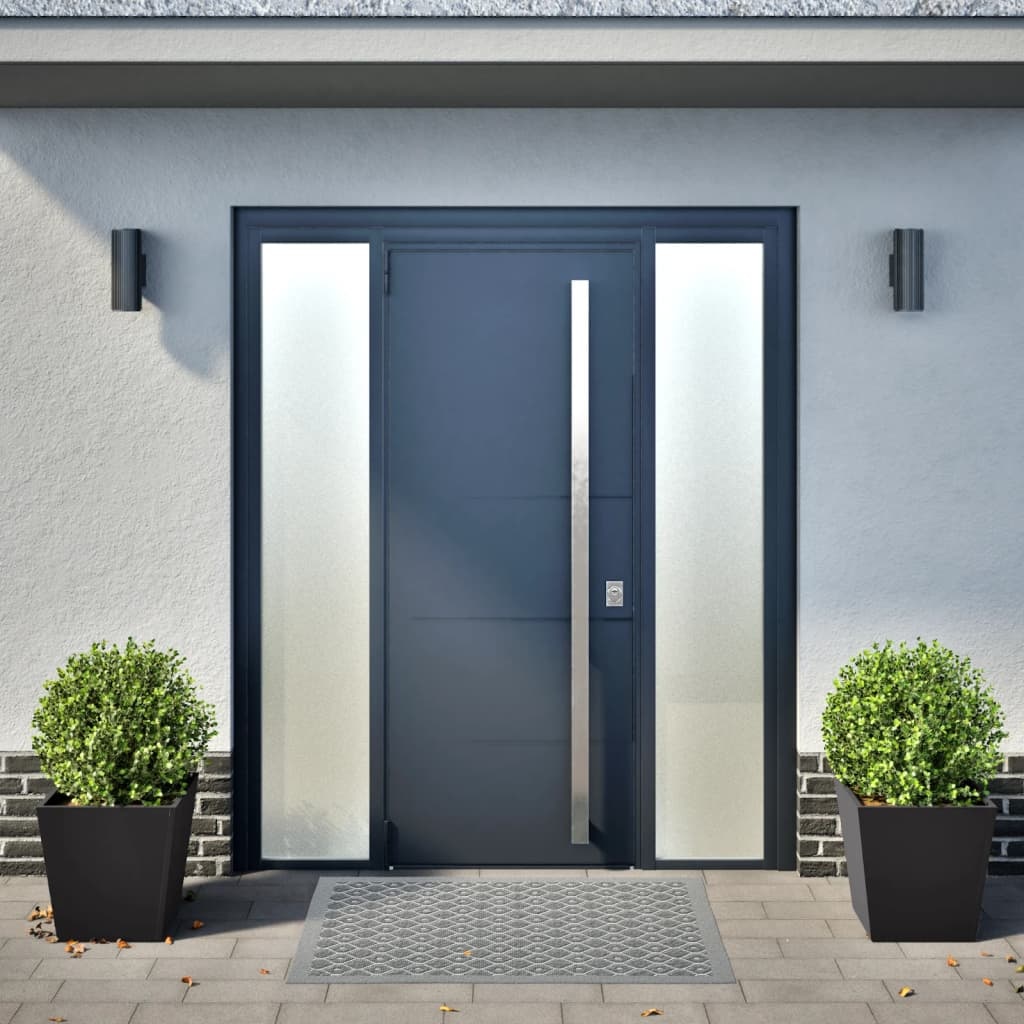 VidaXL Plantenbakken 2 st 40x40x40 cm staal zwart