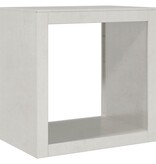 VidaXL Haardhoutrek 60x40x60 cm roestvrij staal