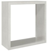 VidaXL Haardhoutrek 100x40x100 cm roestvrij staal